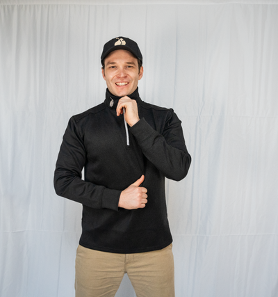 Black Fairway Flex Midlayer