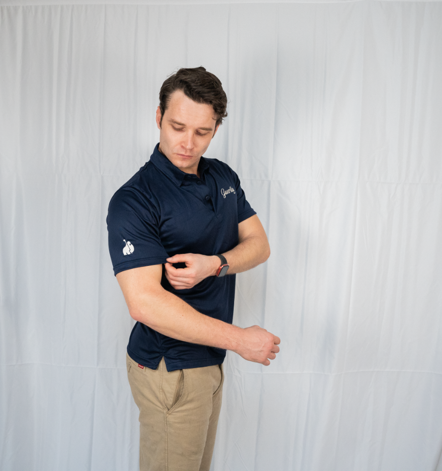 Midnight Blue Classic Golf Polo