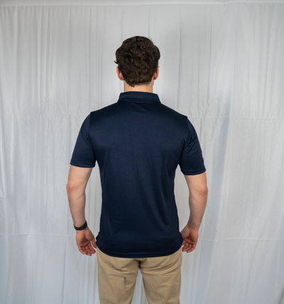 Midnight Blue Classic Golf Polo