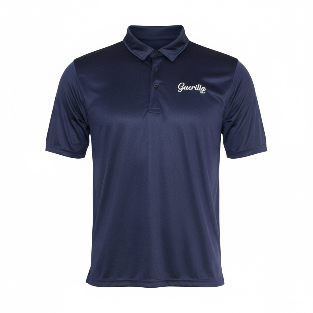 Midnight Blue Classic Golf Polo